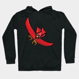 Colorful Cartoon Bird 6 Hoodie